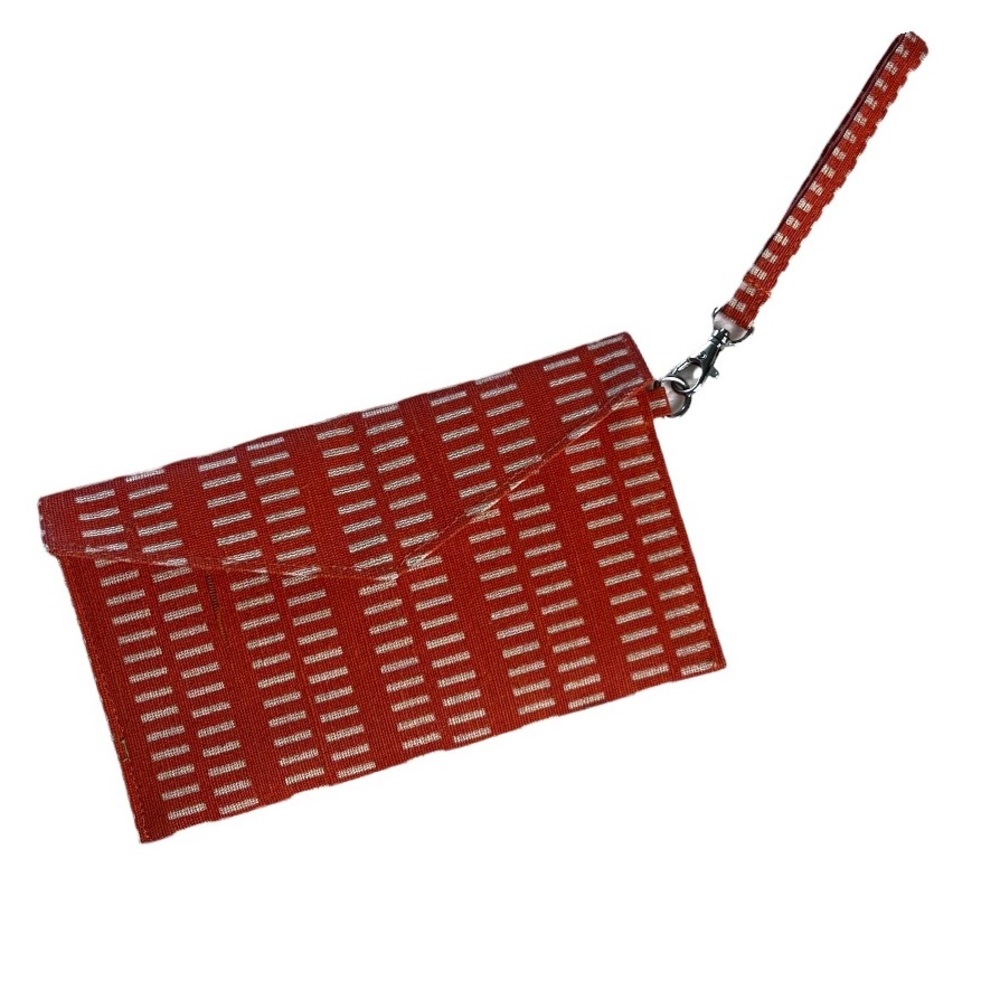 2 Chic Jute Wristlet